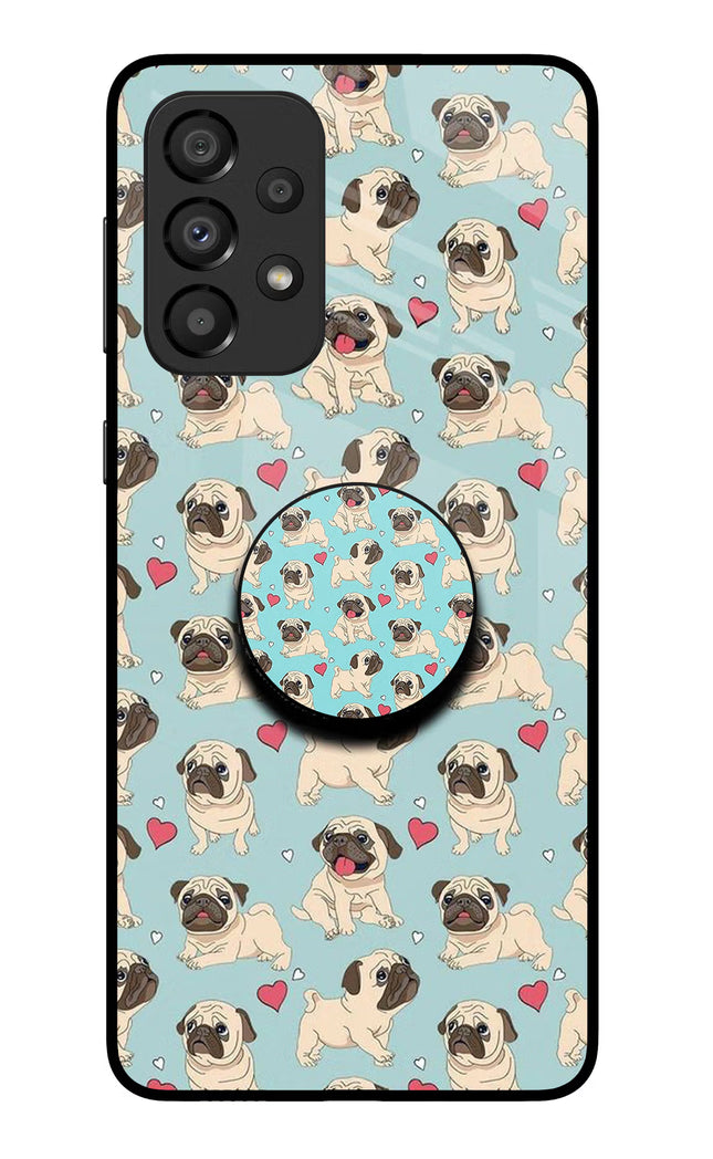 Pug Dog Samsung A33 5G Glass Case
