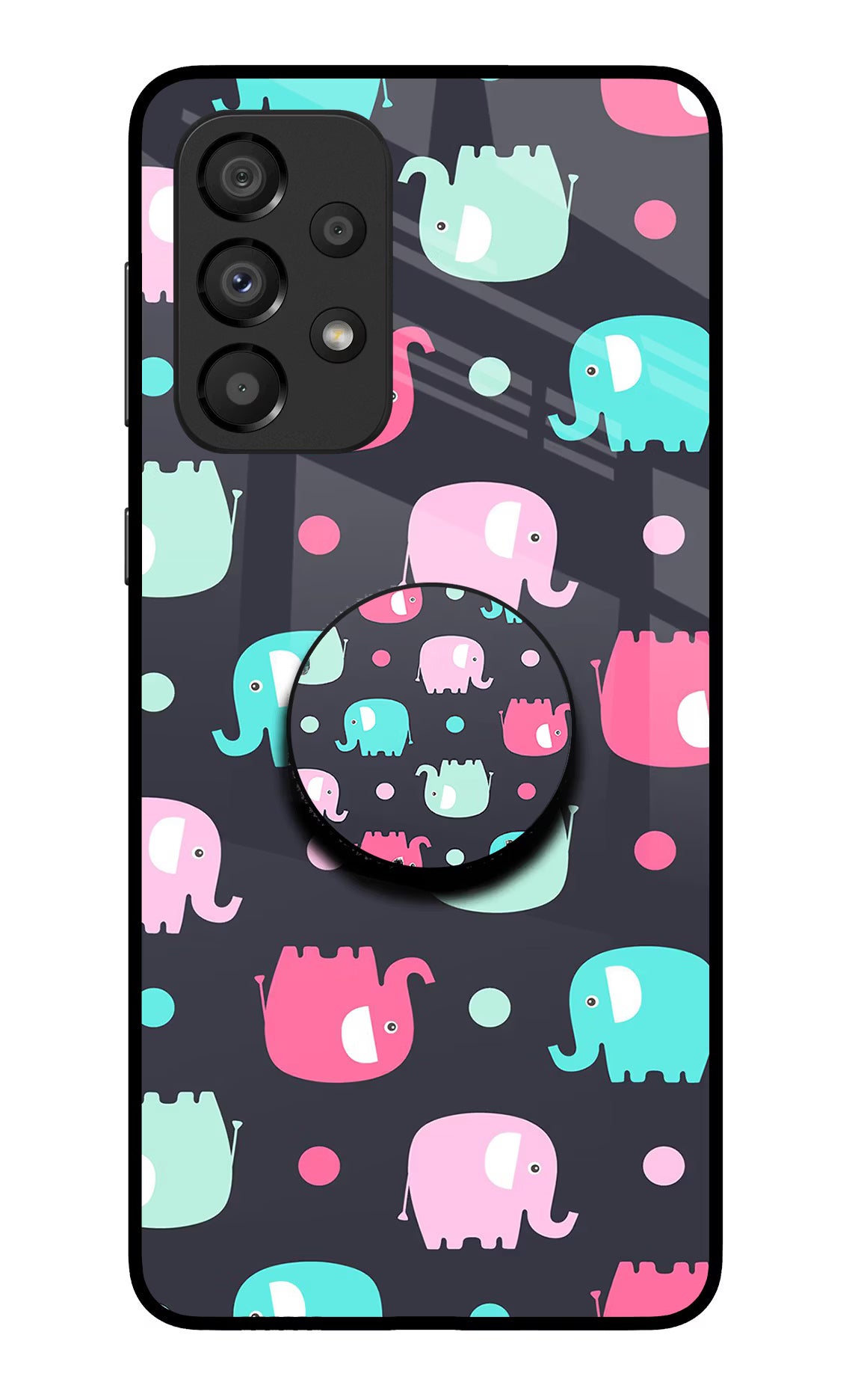 Baby Elephants Samsung A33 5G Pop Case by Casekaro