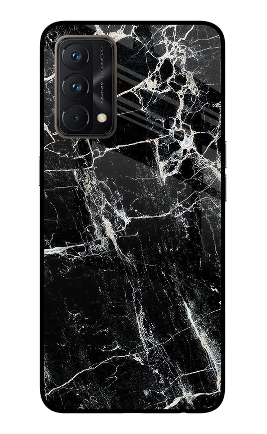 Black Marble Texture Realme GT Master Edition Glass Case