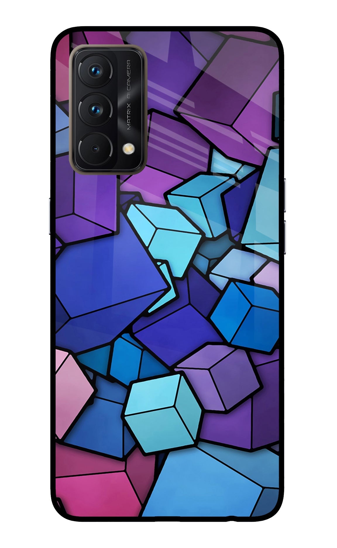 Cubic Abstract Realme GT Master Edition Back Cover