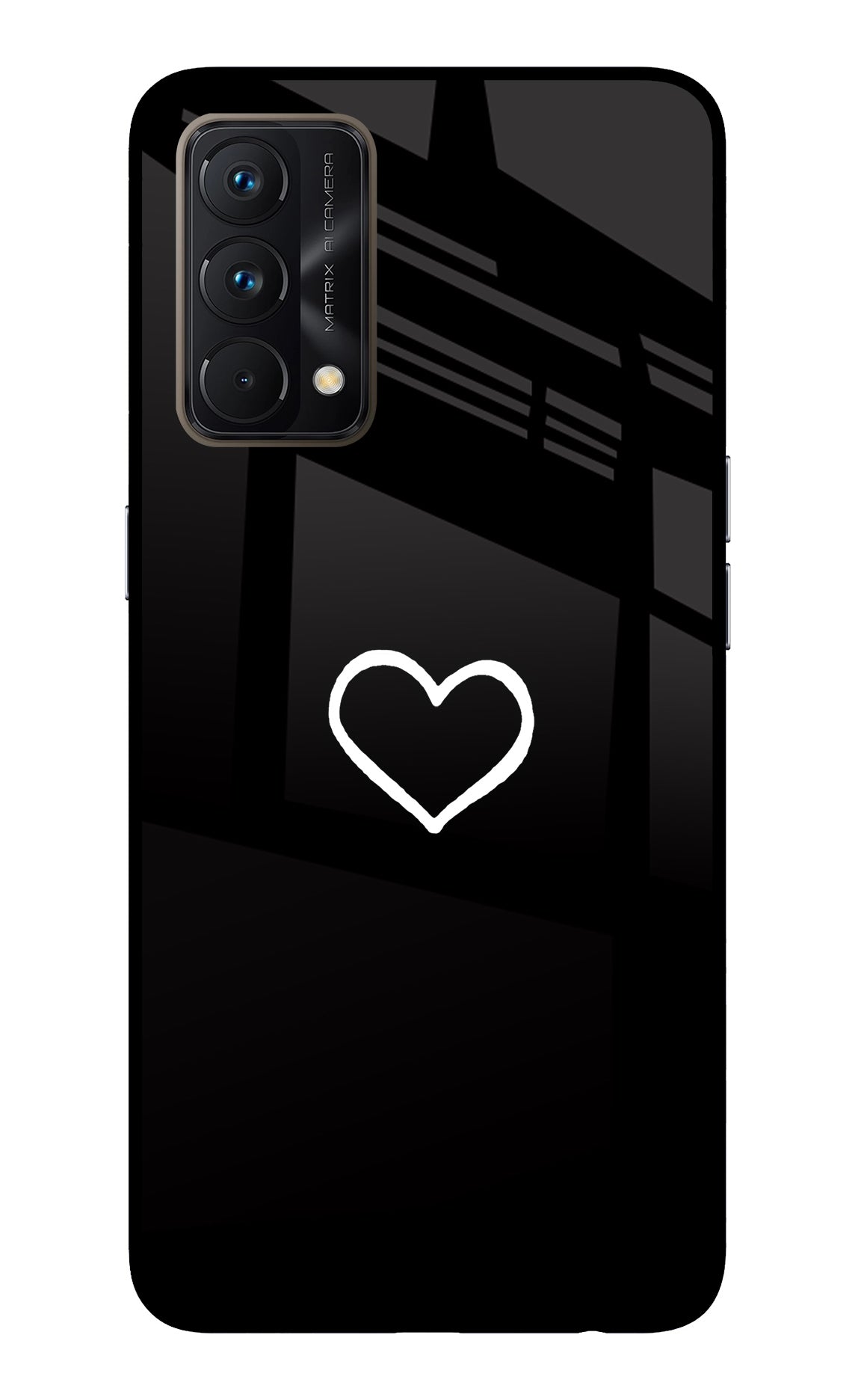 Heart Realme GT Master Edition Back Cover