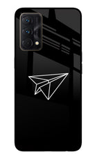 Paper Plane White Realme GT Master Edition Glass Case
