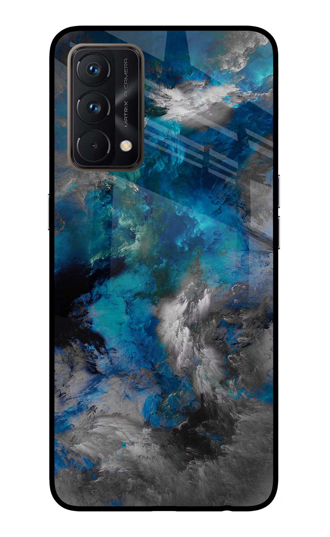 Artwork Realme GT Master Edition Glass Case Back Cover by Casekaro