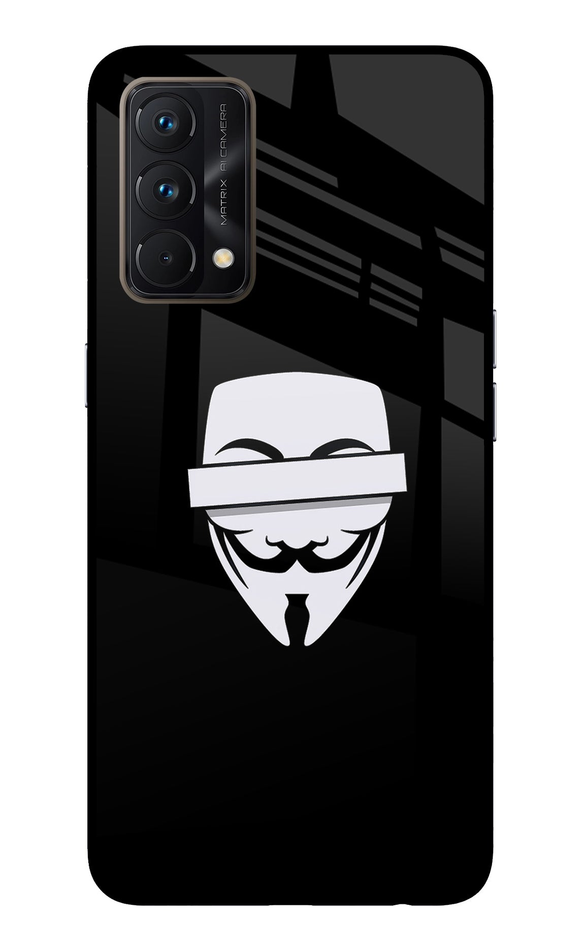 Anonymous Face Realme GT Master Edition Glass Case