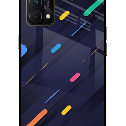 Abstract Design Realme GT Master Edition Glass Case