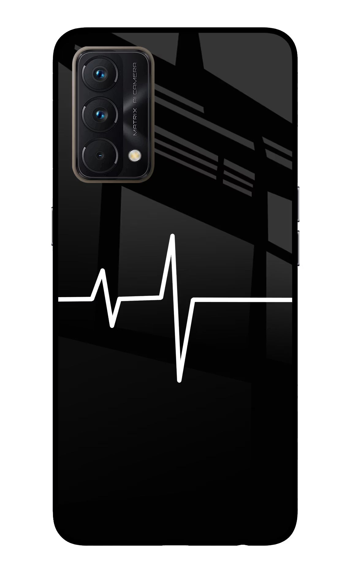 Heart Beats Realme GT Master Edition Glass Case Back Cover by Casekaro