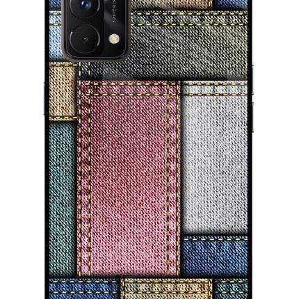 Multicolor Jeans Realme GT Master Edition Glass Case