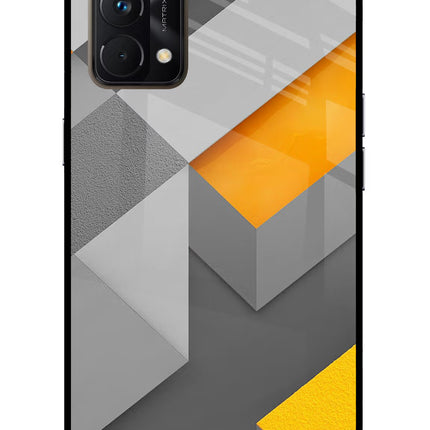 Abstract Realme GT Master Edition Glass Case