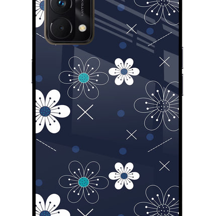 Flowers Realme GT Master Edition Glass Case