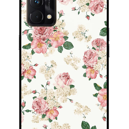 Flowers Realme GT Master Edition Glass Case