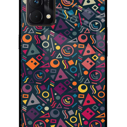 Geometric Abstract Realme GT Master Edition Glass Case