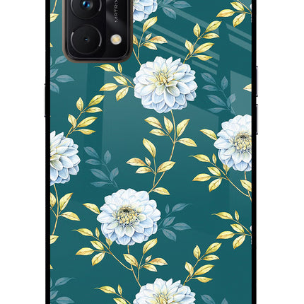 Flowers Realme GT Master Edition Glass Case