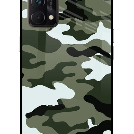 Camouflage Realme GT Master Edition Glass Case