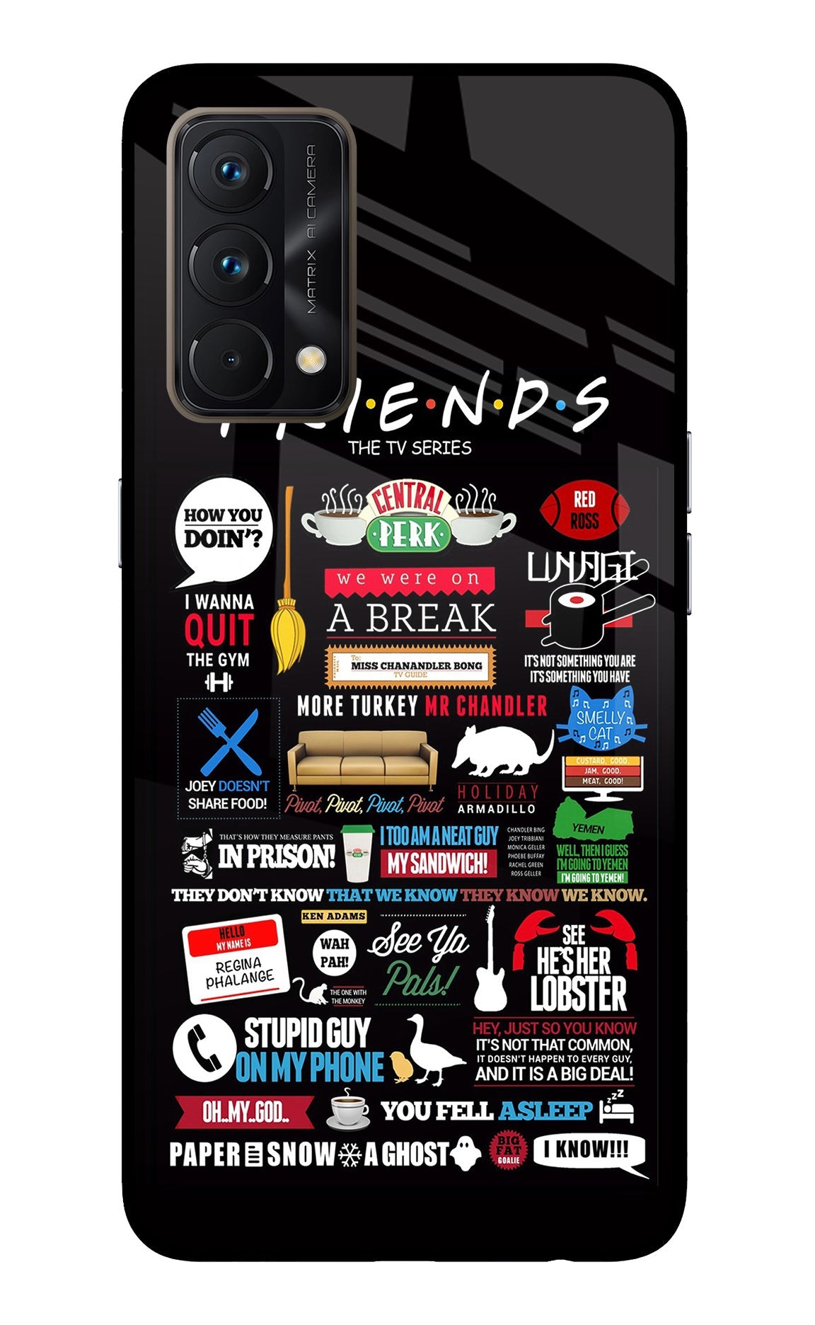 FRIENDS Realme GT Master Edition Back Cover