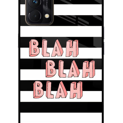 Blah Blah Blah Realme GT Master Edition Glass Case