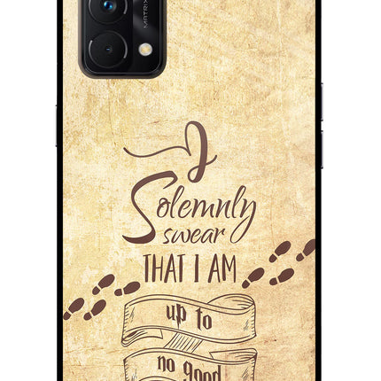 I Solemnly swear that i up to no good Realme GT Master Edition Glass Case
