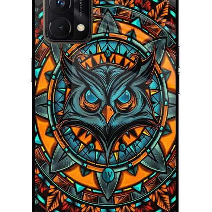 Angry Owl Art Realme GT Master Edition Glass Case