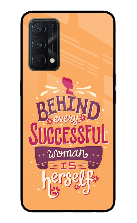 Behind Every Successful Woman There Is Herself Realme GT Master Edition Glass Case