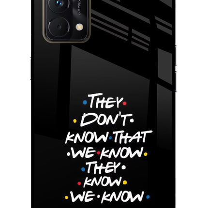 FRIENDS Dialogue Realme GT Master Edition Glass Case