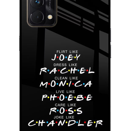 FRIENDS Character Realme GT Master Edition Glass Case