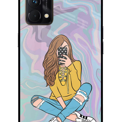 Selfie Girl Realme GT Master Edition Glass Case
