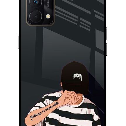 Aesthetic Boy Realme GT Master Edition Glass Case