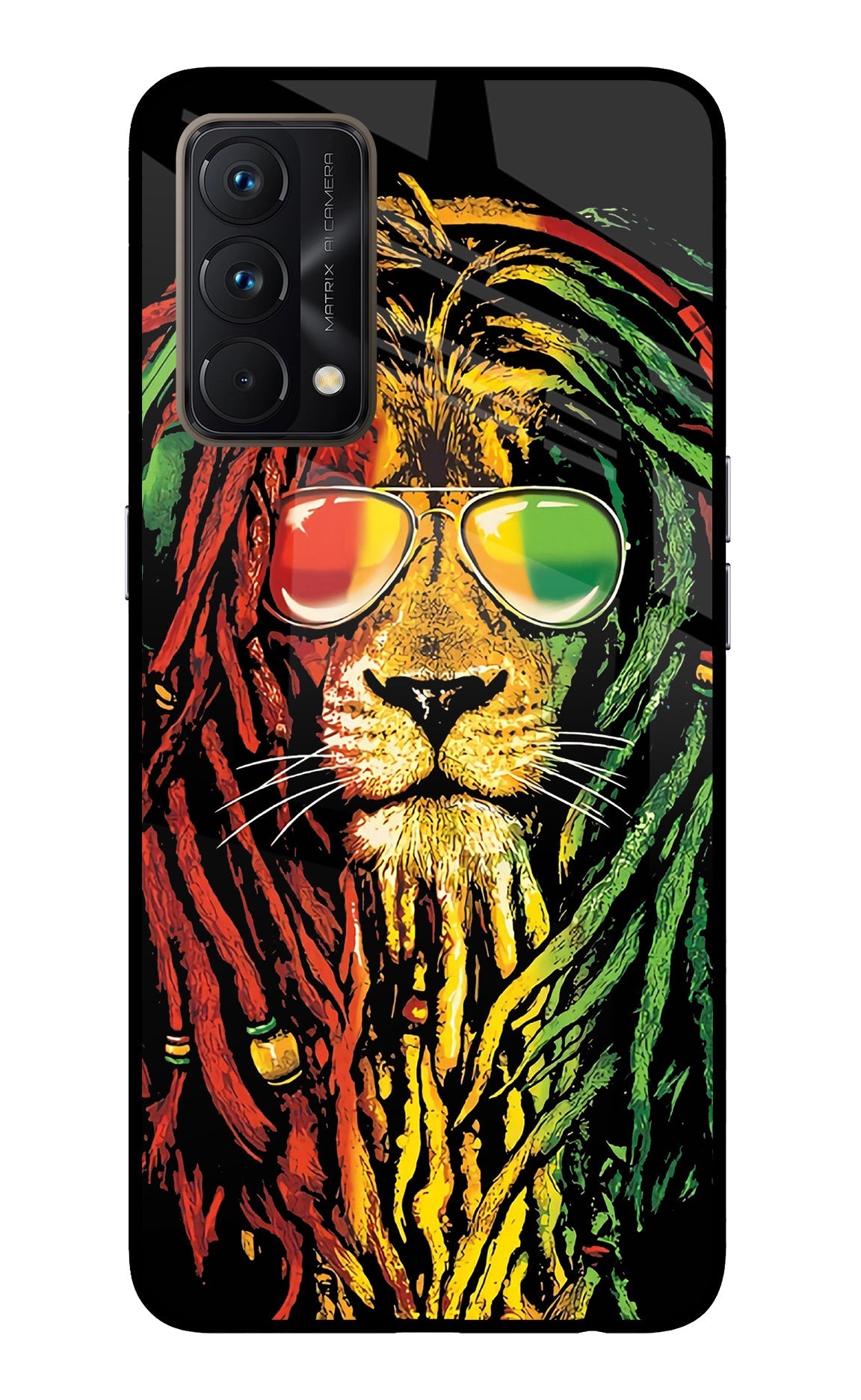 Rasta Lion Realme GT Master Edition Back Cover