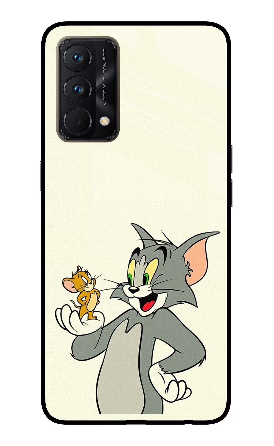 Tom & Jerry Realme GT Master Edition Glass Case Back Cover by Casekaro