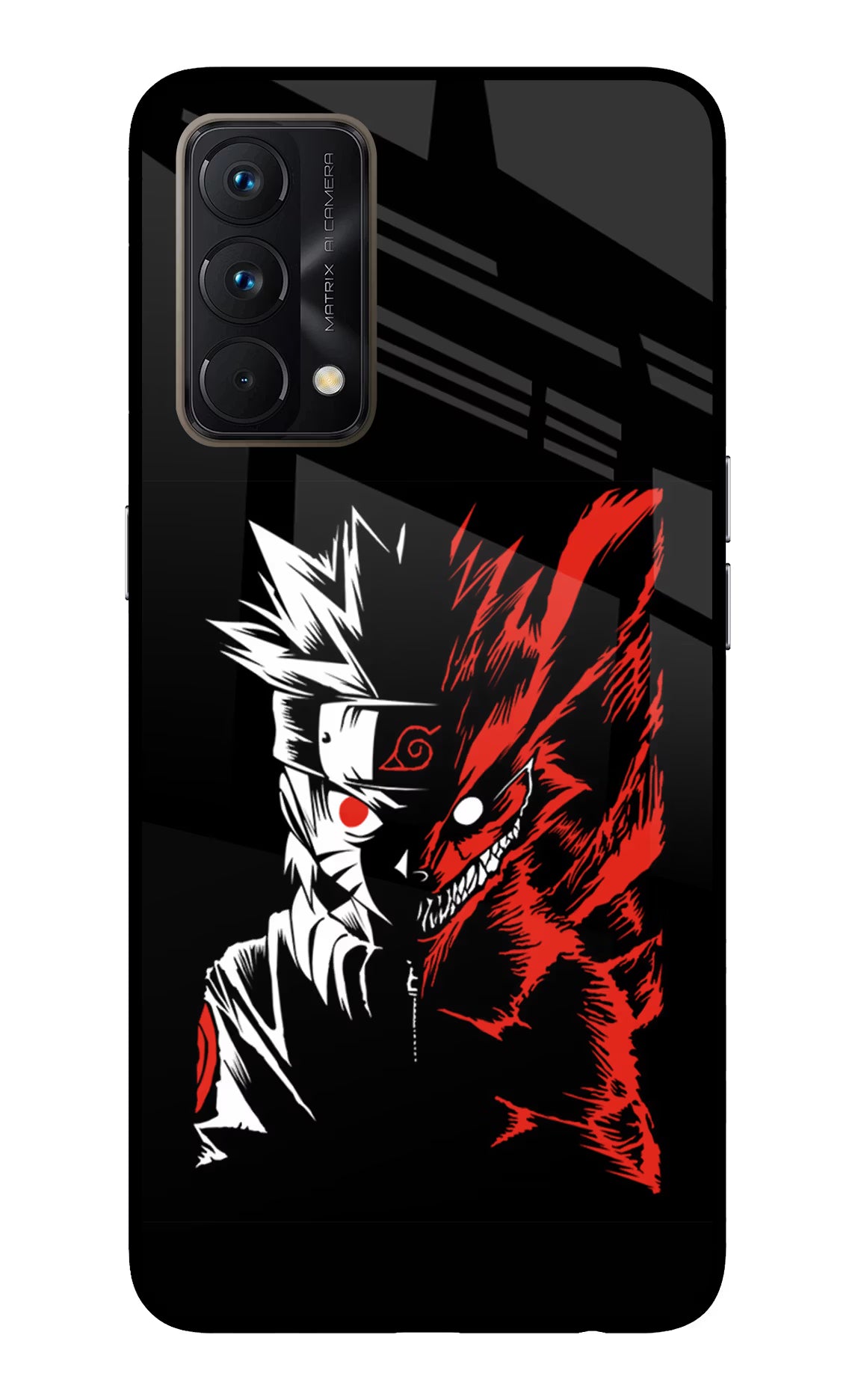 Naruto Two Face Realme GT Master Edition Glass Case Back Cover by Casekaro