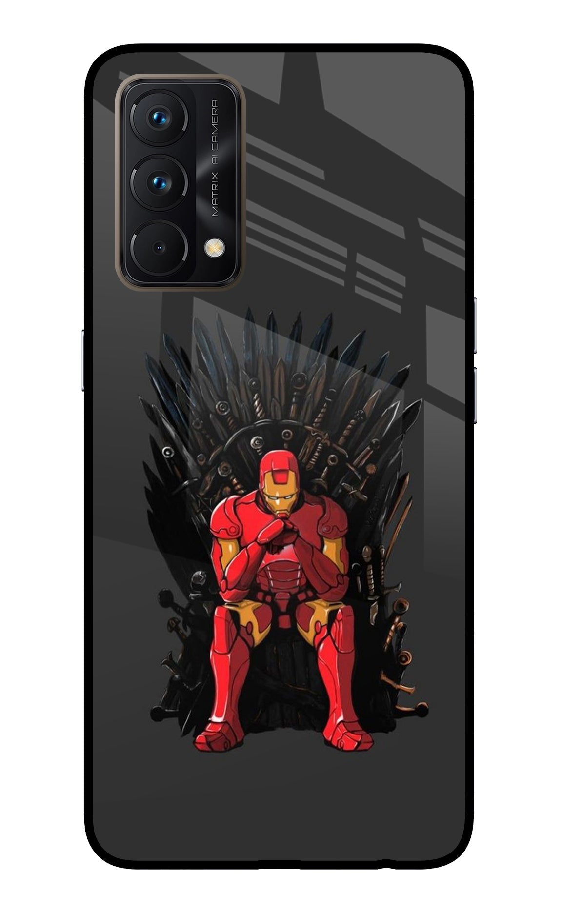 Ironman Throne Realme GT Master Edition Glass Case