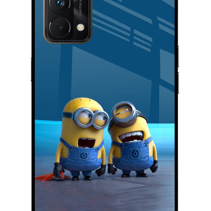 Minion Laughing Realme GT Master Edition Glass Case