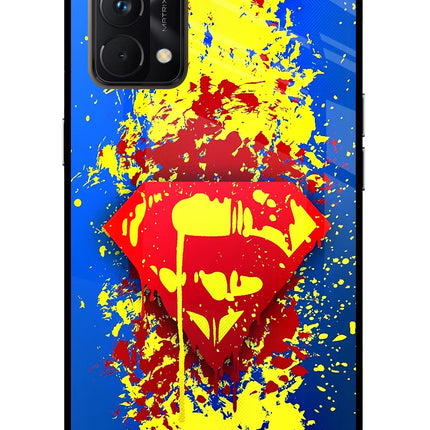Superman logo Realme GT Master Edition Glass Case