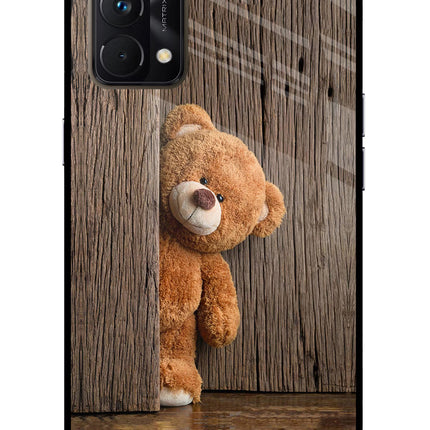 Teddy Wooden Realme GT Master Edition Glass Case