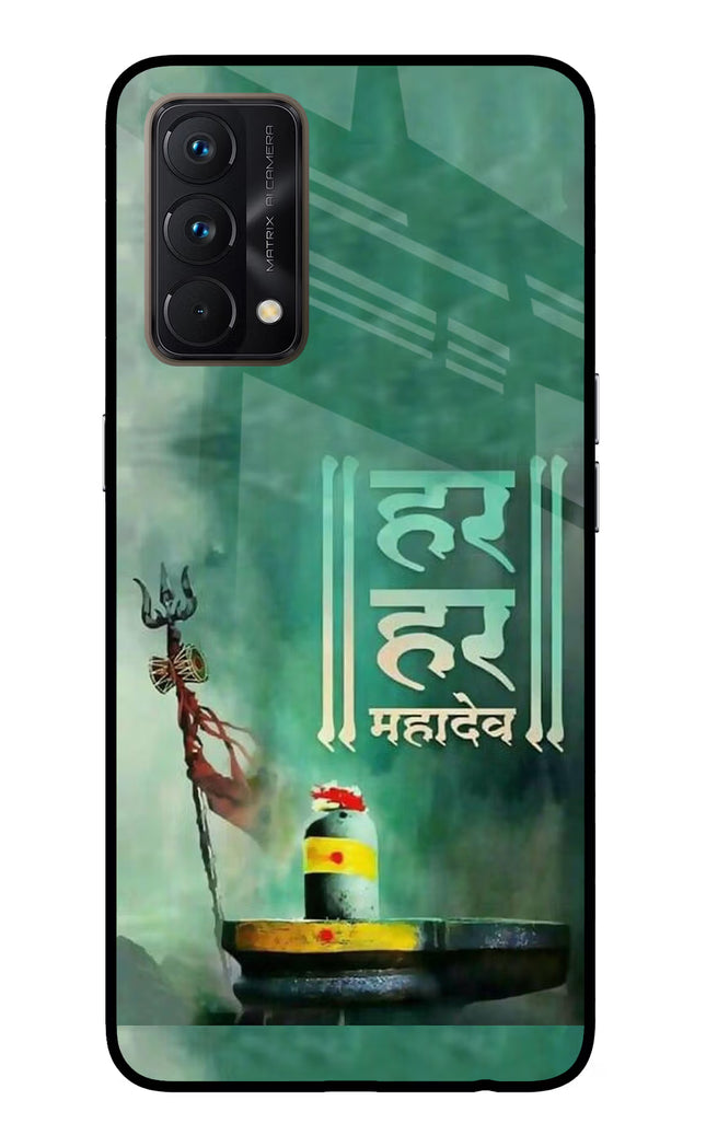 Har Har Mahadev Shivling Realme GT Master Edition Glass Case