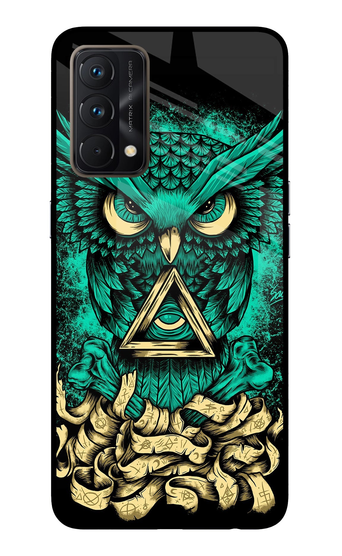 Green Owl Realme GT Master Edition Back Cover