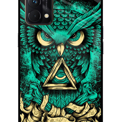 Green Owl Realme GT Master Edition Glass Case