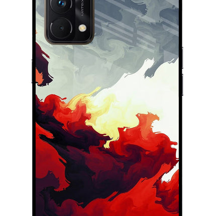 Fire Cloud Realme GT Master Edition Glass Case