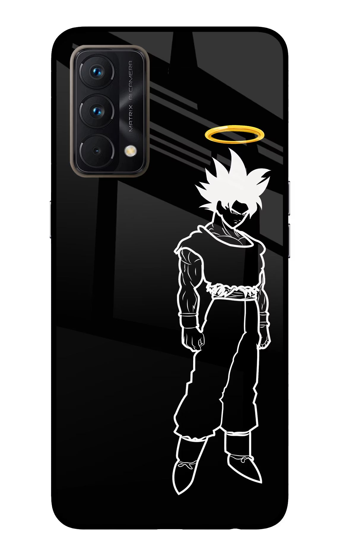 DBS Character Realme GT Master Edition Glass Case Back Cover by Casekaro