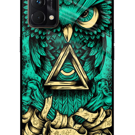 Green Owl Realme GT Master Edition Glass Case