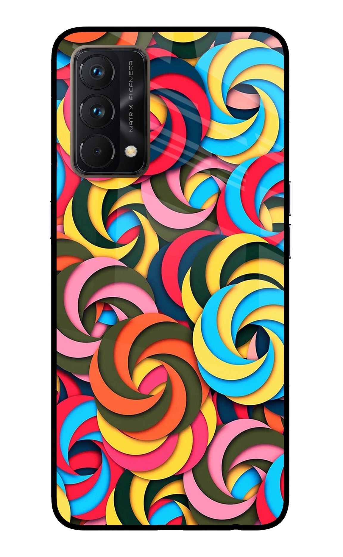 Spiral Pattern Realme GT Master Edition Back Cover