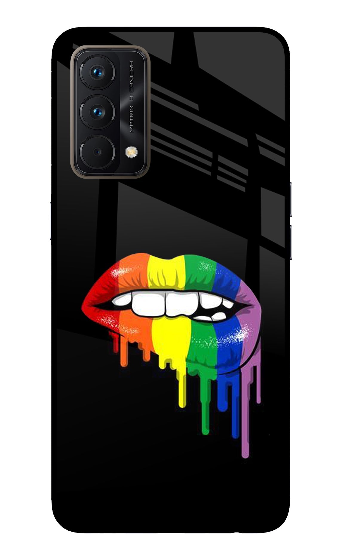 Lips Biting Realme GT Master Edition Back Cover