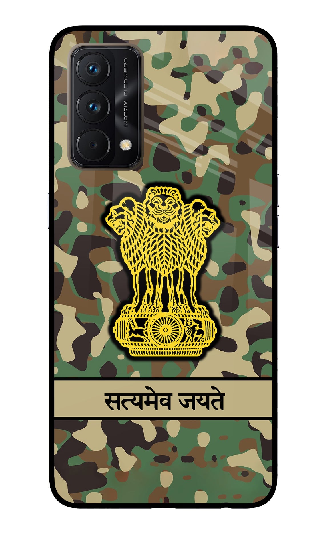 Satyamev Jayate Army Realme GT Master Edition Back Cover