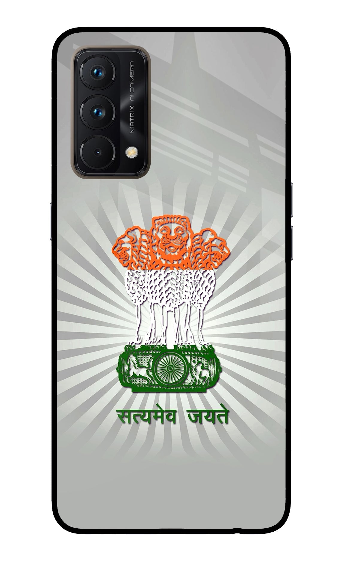 Satyamev Jayate Art Realme GT Master Edition Back Cover