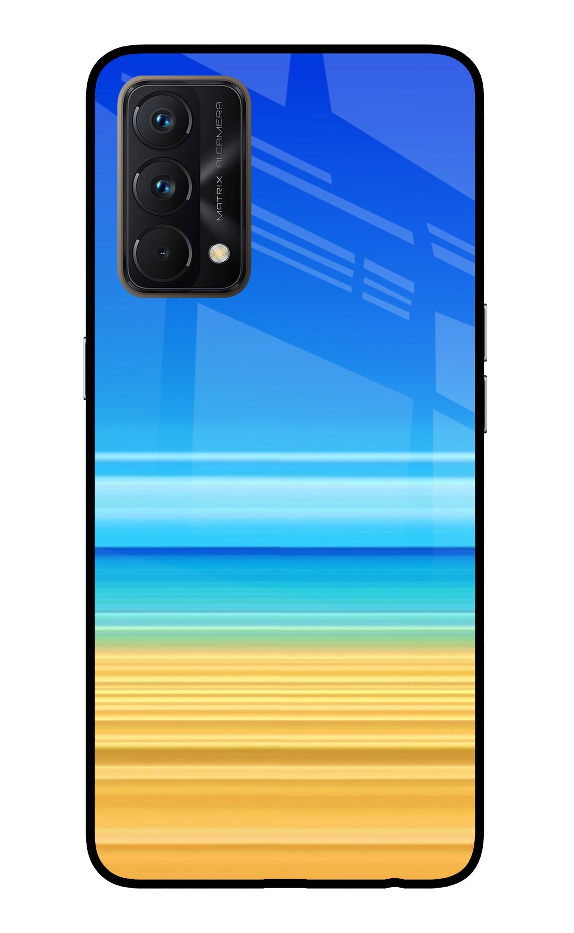 Beach Art Realme GT Master Edition Glass Case