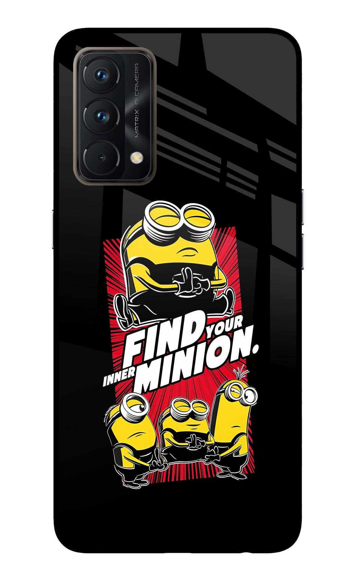 Find your inner Minion Realme GT Master Edition Back Cover