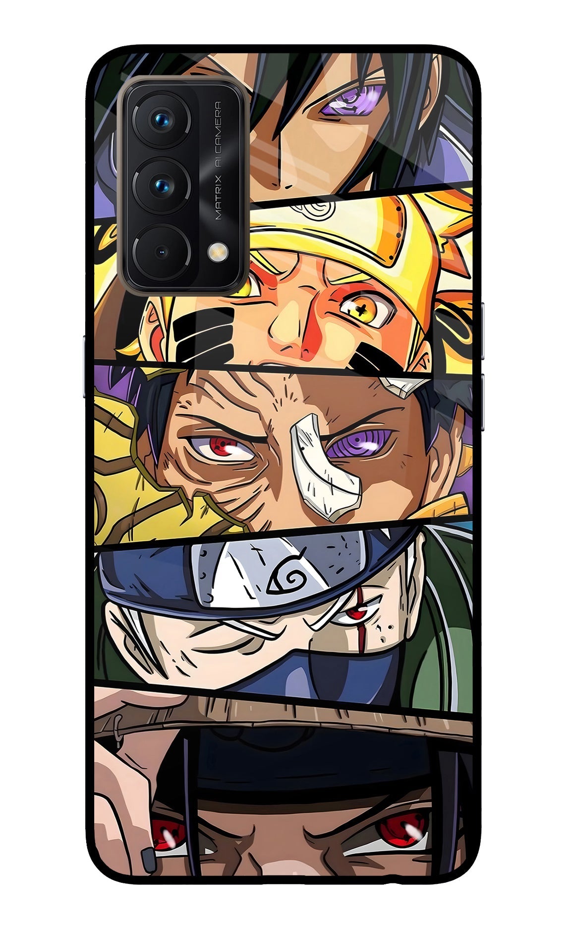 Naruto Character Realme GT Master Edition Glass Case