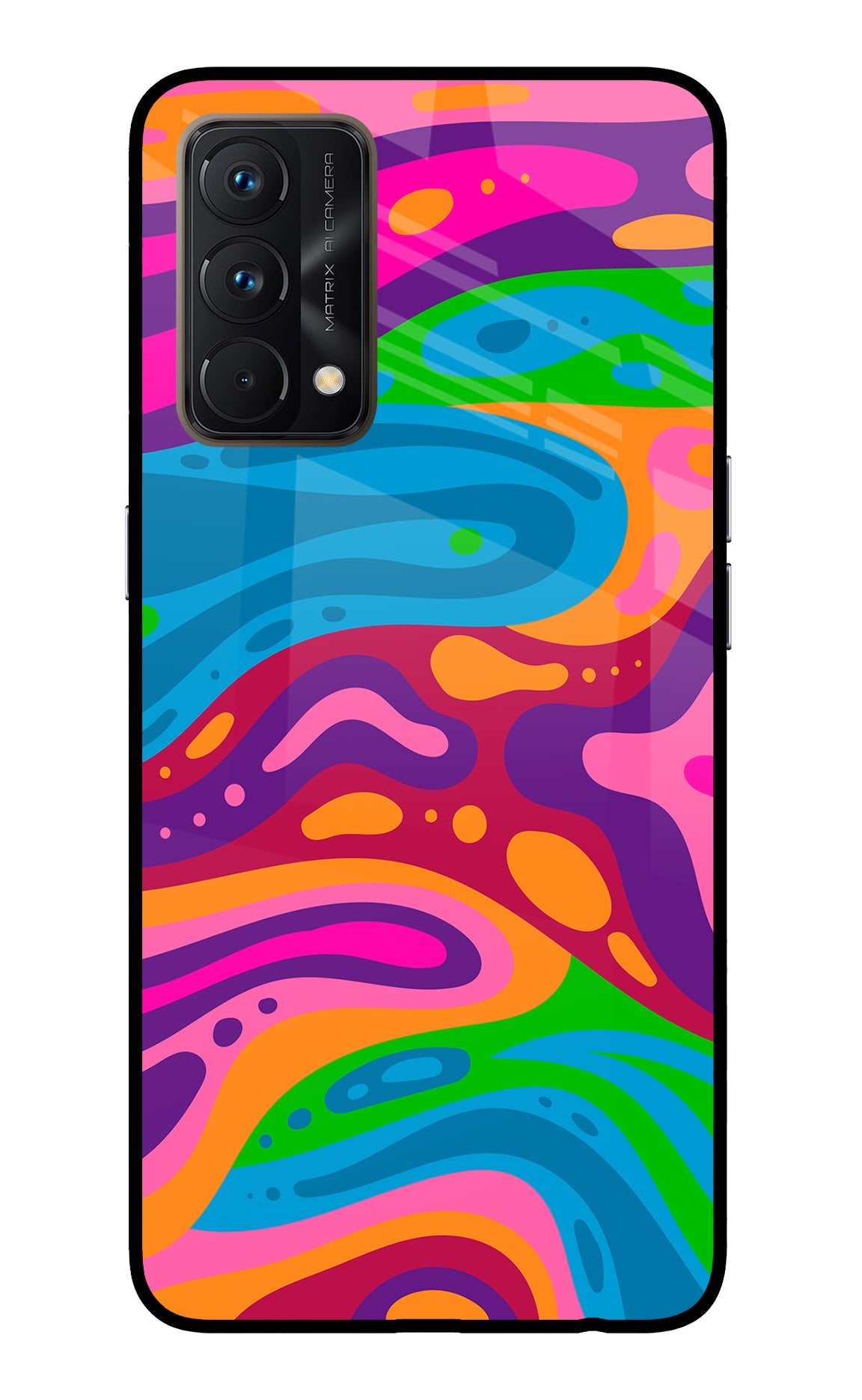 Trippy Pattern Realme GT Master Edition Back Cover