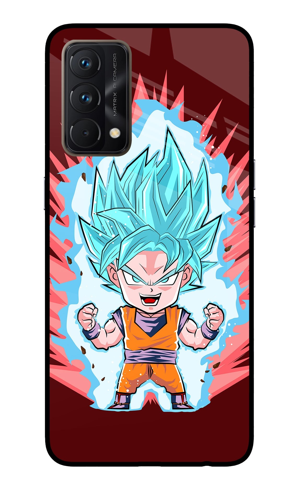 Goku Little Realme GT Master Edition Glass Case