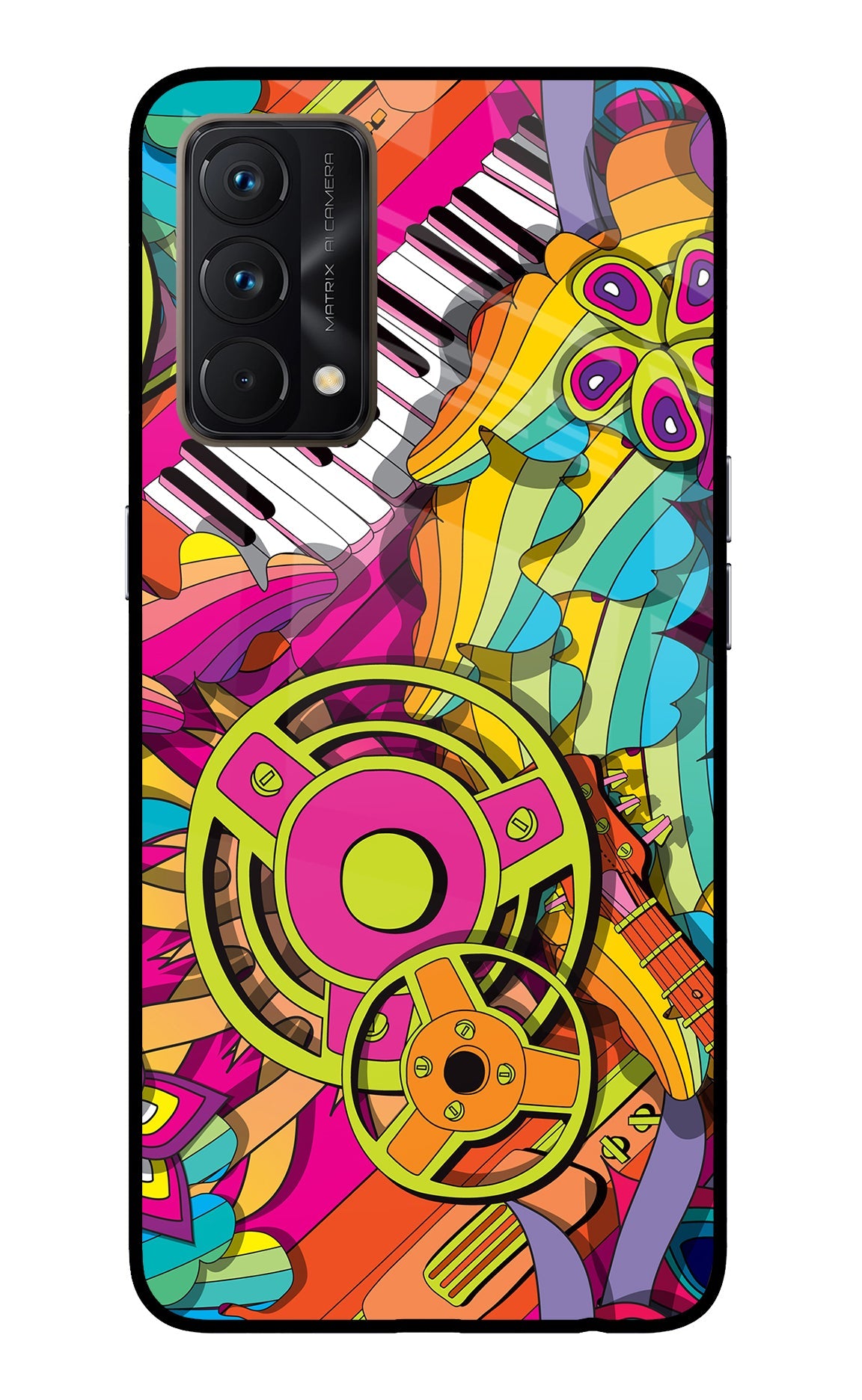 Music Doodle Realme GT Master Edition Back Cover