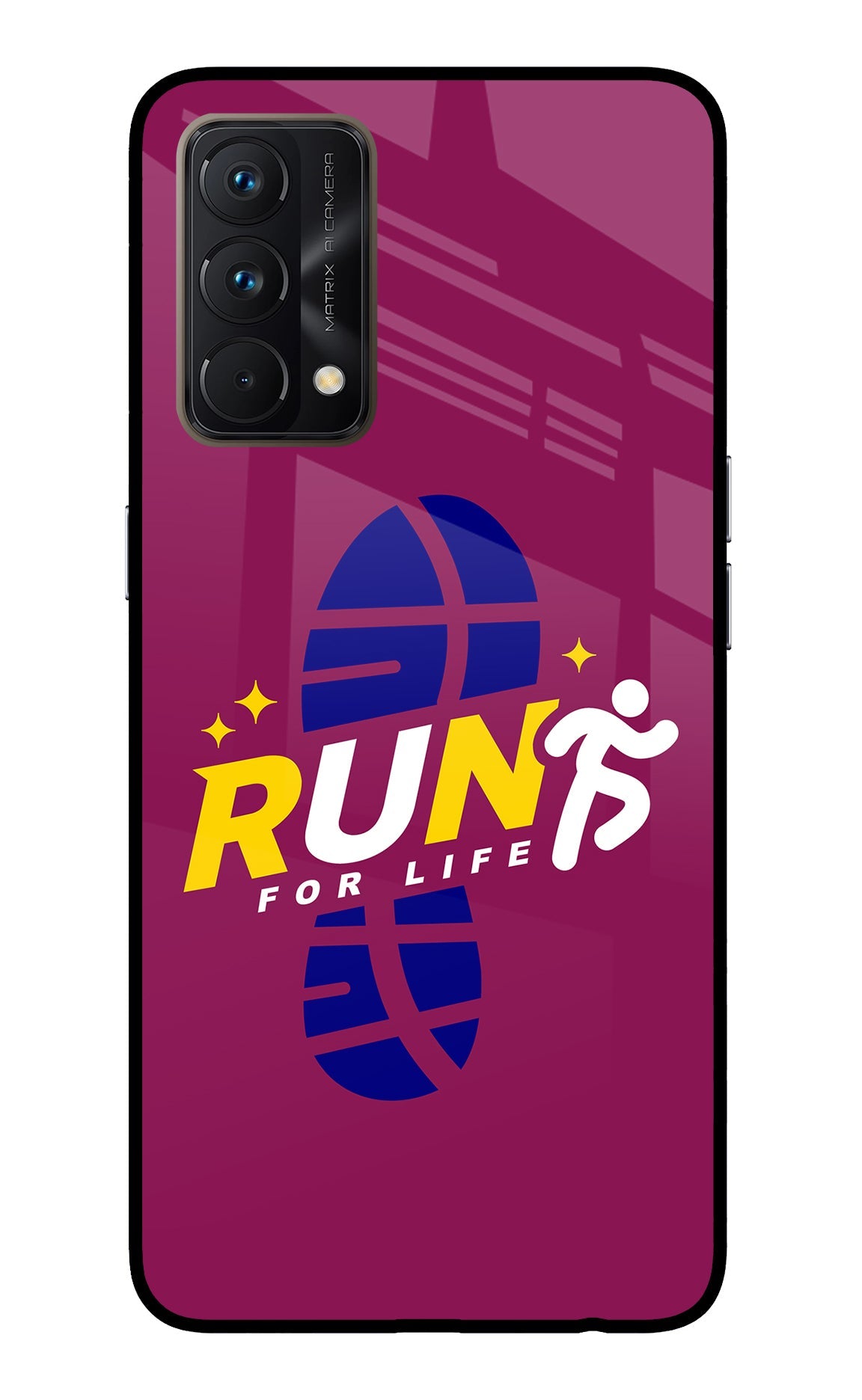 Run for Life Realme GT Master Edition Back Cover